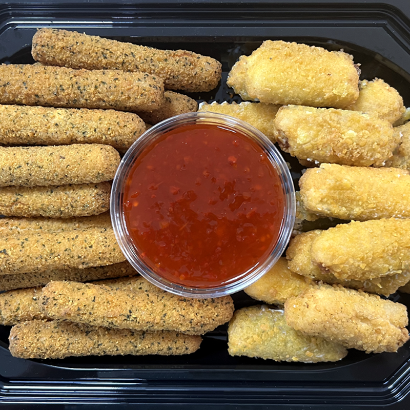 Mozzarella Sticks & Cheese Jalapeño Bites