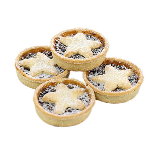 4 Luxury Star Mince Tarts